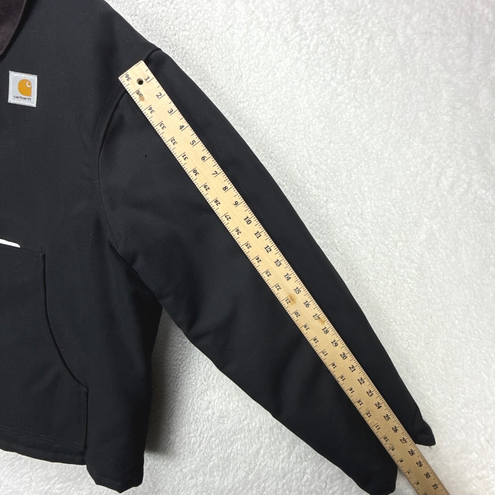 Carhartt Sandstone Jacket Arctic Quilt Lined Mens 52 Tall‎ 2XLT J02 BLK NWT NOS - Picture 9 of 16